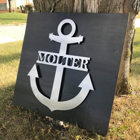 Custom Anchor Monogram