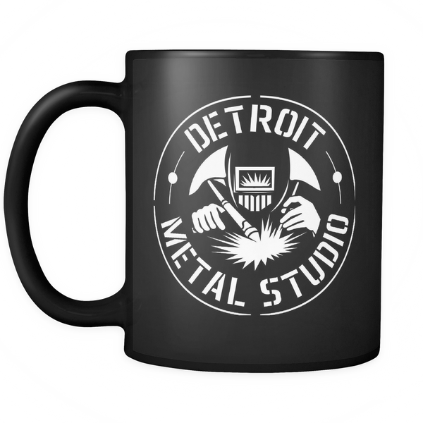 DMS Motor City Black Mug