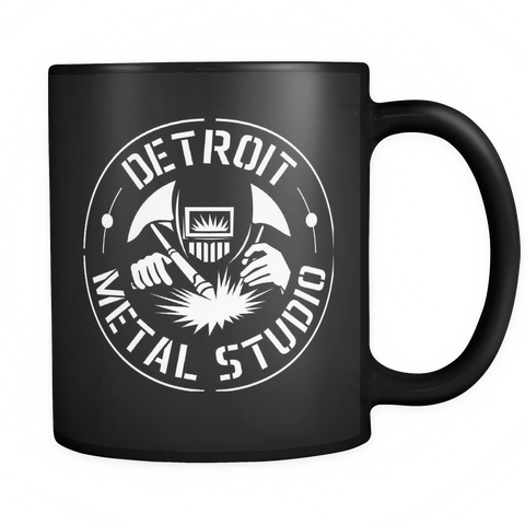 DMS Motor City Black Mug