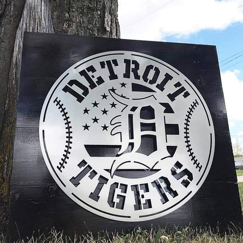 Detroit Tigers on Wood