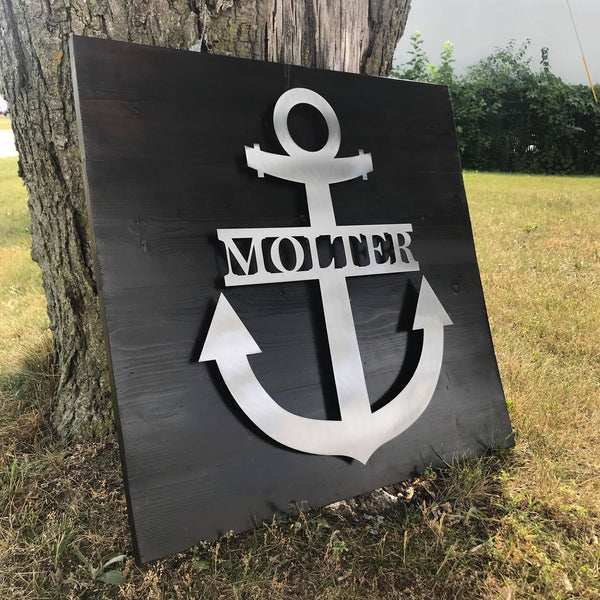Custom Anchor Monogram