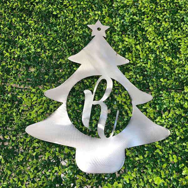 Christmas Tree Monogram